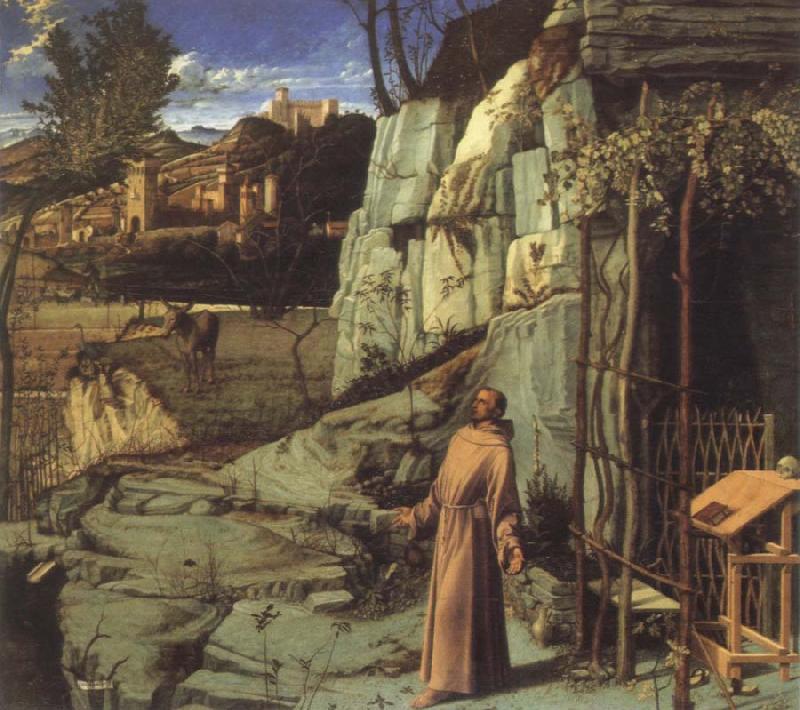 Giovanni Bellini st.francis in ecstasy China oil painting art